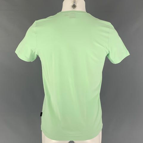 BOSS by HUGO BOSS Size M Green Cotton Crew-Neck T-shirt