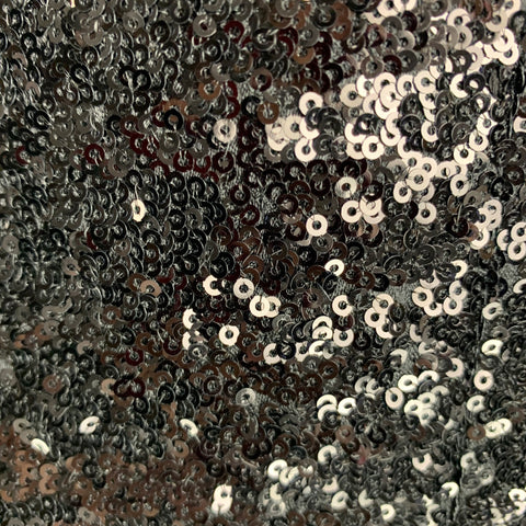 CUSTOM MADE Chest Size M Black Sequined Not Listed Notch Lapel Sport Coat