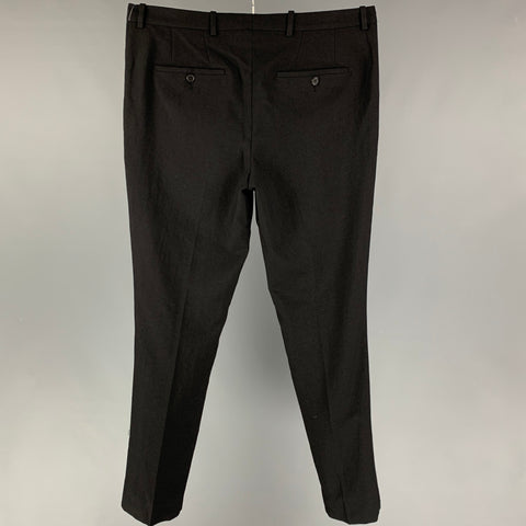 MARNI Size 36 Black Lana Wool Dress Pants