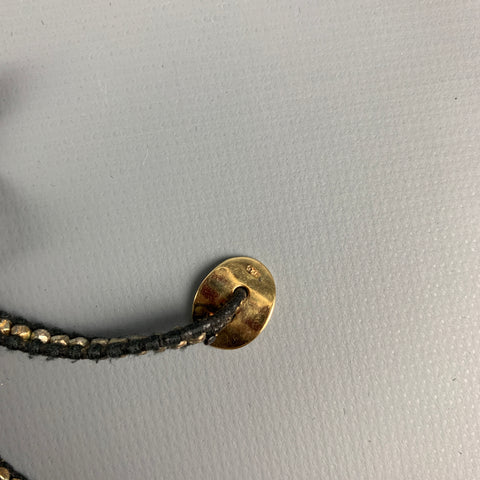 CHAN LUU Brown Leather Sterling Silver Necklace