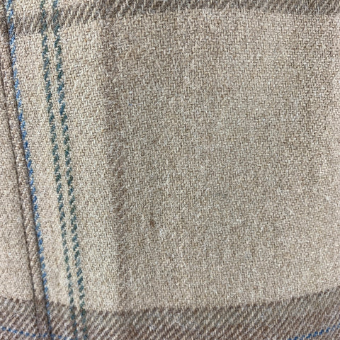 POLO by RALPH LAUREN Size 42 Beige Brown Plaid Single Breasted Sport Coat