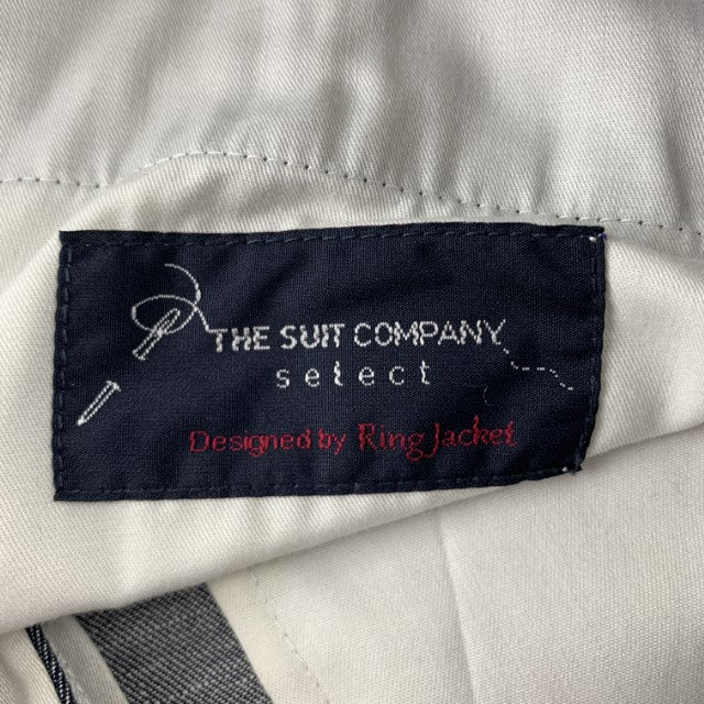THE SUIT COMPANY Size 30 Indigo Linen / Cotton Zip Fly Shorts