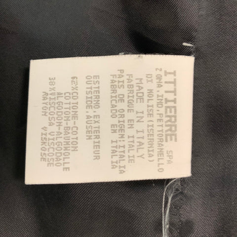 VERSUS by GIANNI VERSACE Size 40 Black Cotton Viscose Vest
