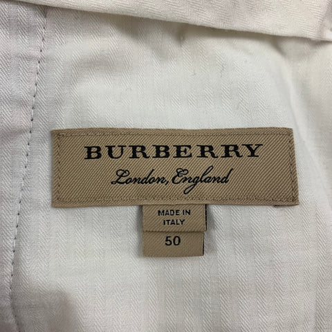 BURBERRY Size 34 Blue Multi-Color Plaid Wool Zip Fly Dress Pants