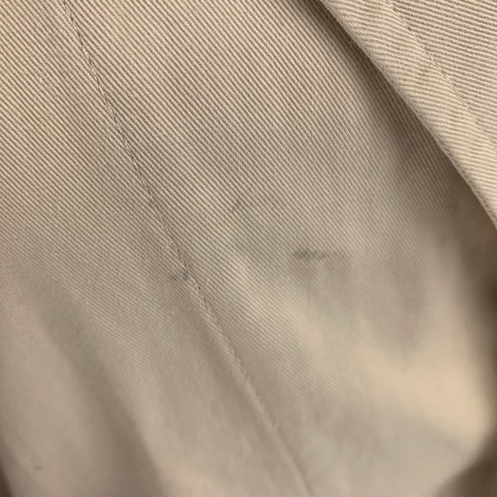UNIS Taille 38 Veste en coton uni blanc cassé