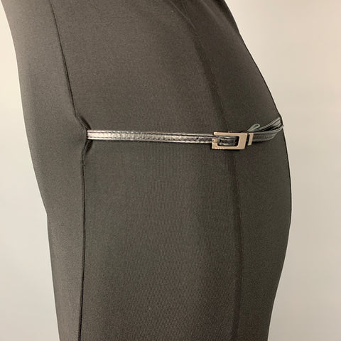 ZAMASPORT for GUCCI Size 2 Black Rayon Strapless Long Dress