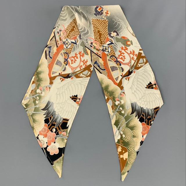 GUCCI by Tom Ford Multi-Color Chinoiserie Silk Scarf