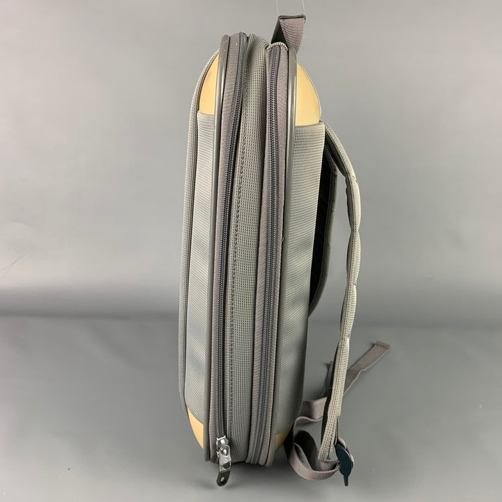 SAMSONITE Light Gray Nylon Rectangle Backpack