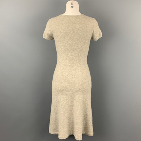 RALPH LAUREN Black Label Size XS Grey Cashmere Dress