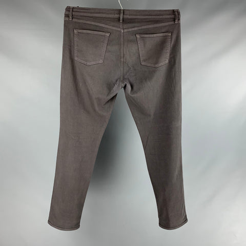 J BRAND Jean en mélange de viscose marron taille 40
