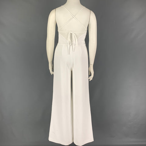 POLO by RALPH LAUREN Mono halter de poliéster blanco talla 8