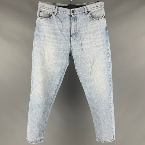 STELLA McCARTNEY Size 34 Blue Wash Denim Zip Fly Jeans