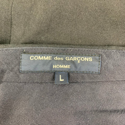 COMME des GARCONS HOMME Size L Navy Patchwork Nylon Cotton Casual Pants