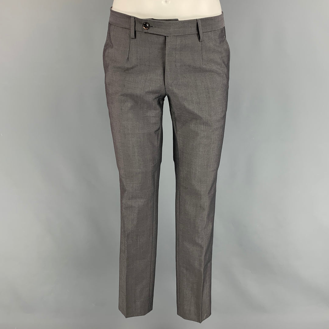 ACNE STUDIOS Porter Slim-Fit Pleated Wool and Mohair-Blend Trousers for Men
