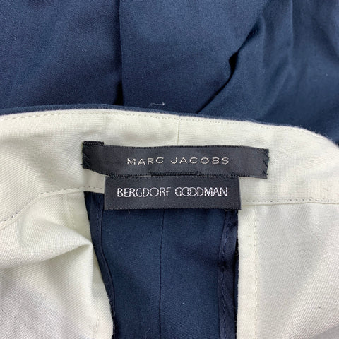 MARC JACOBS Pantalon décontracté chino en coton bleu marine taille 0