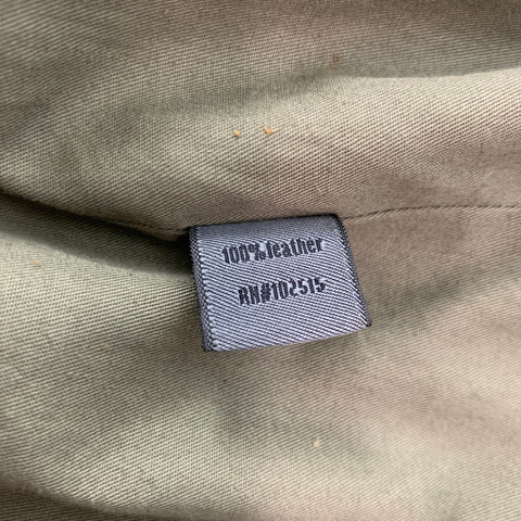 JOHN VARVATOS Taille 42 Veste simple boutonnage en daim marron