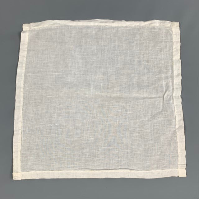 POLO by RALPH LAUREN Cream Linen Pocket Square