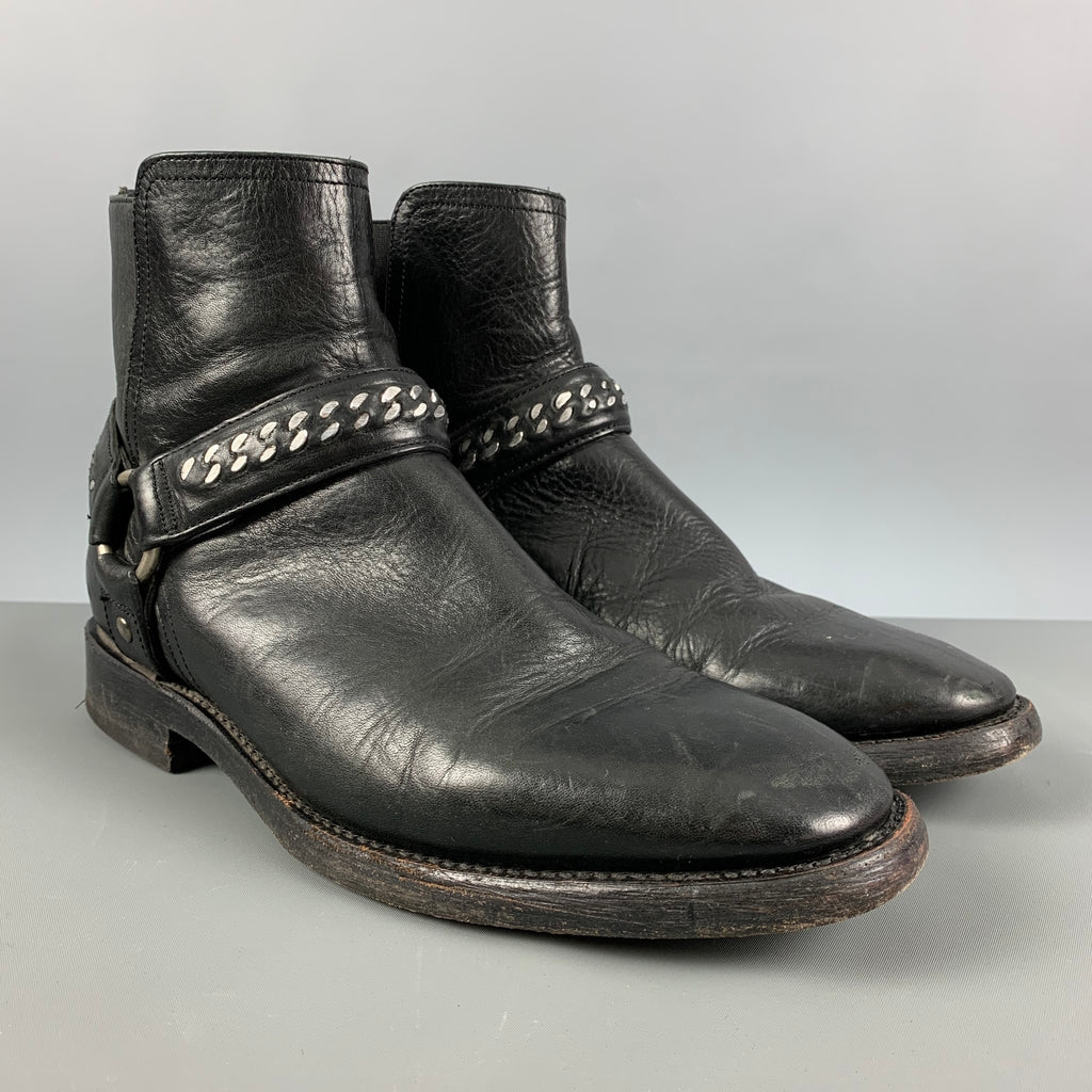 Frye weston store harness boot