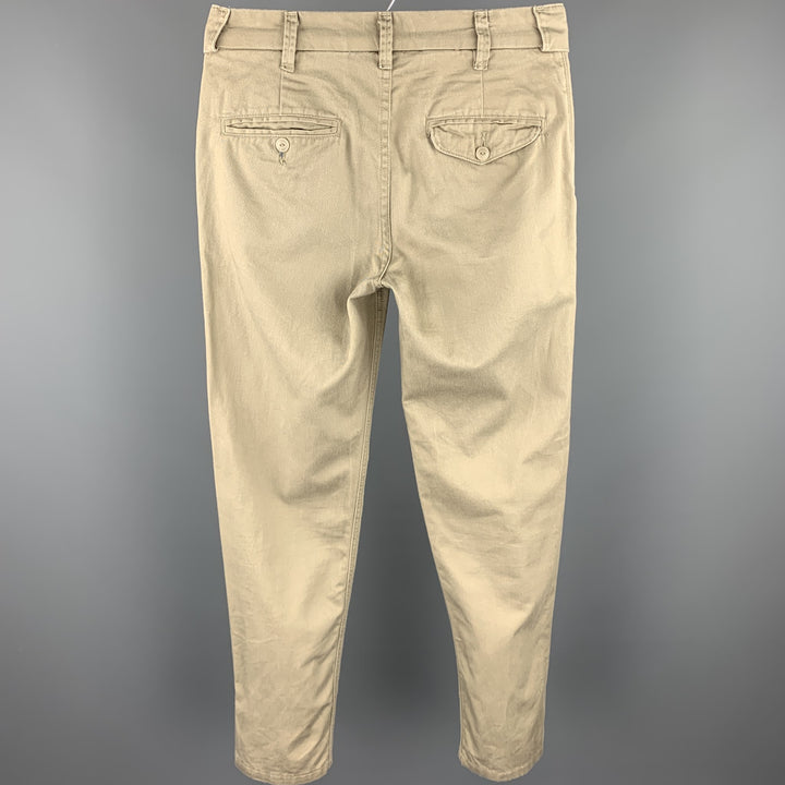 S.K.U. Size 28 Tan Cotton Zip Fly Casual Pants