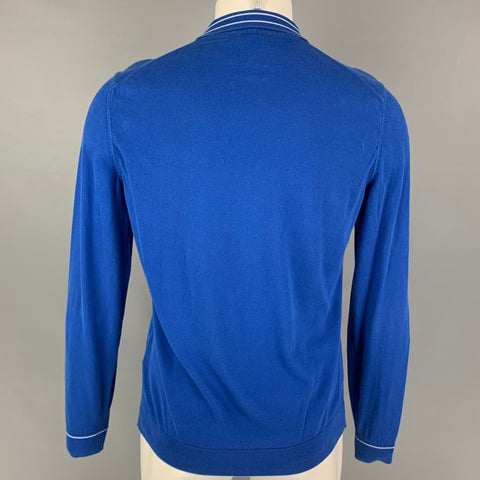 BOSS by HUGO BOSS Size M Blue Cotton Pullover