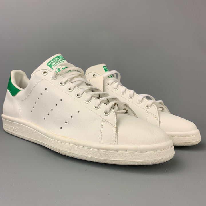 Vintage ADIDAS Size 11 White Leather Stan Smith Sneakers