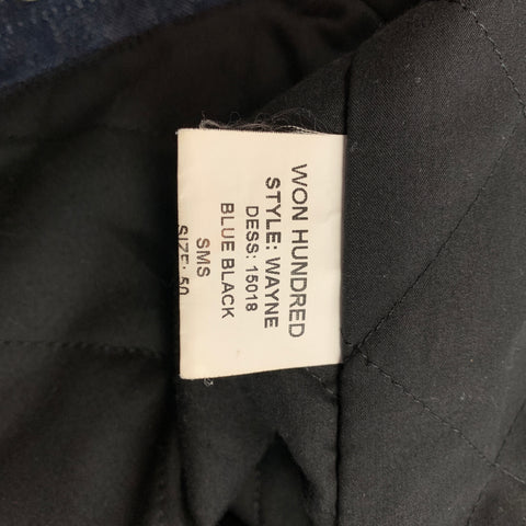WON HUNDRED JEANS Wayne Talla M Chaqueta bomber vaquera índigo