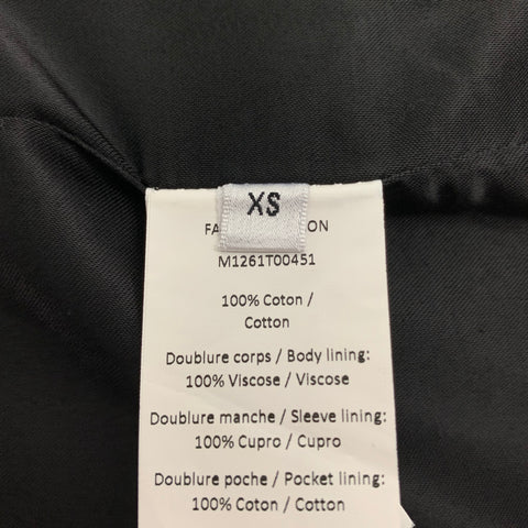 FAITH CONNEXION Size XS Brown Taupe Houndstooth Cotton Jacket
