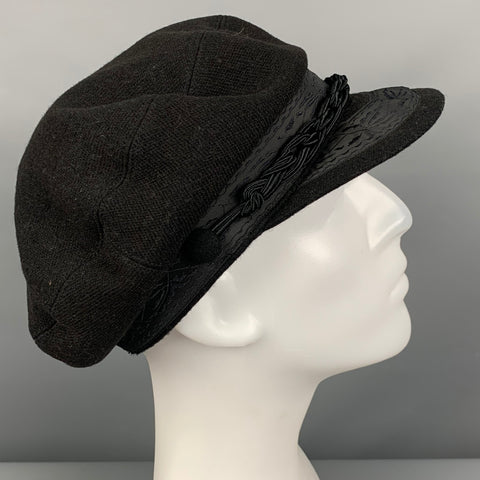 Gorro RALPH LAUREN Talla L Negro Lana Poliamida