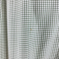 BRUNELLO CUCINELLI Size M Green Checkered Cotton Dress Shirt BRUNELLO CUCINELLI