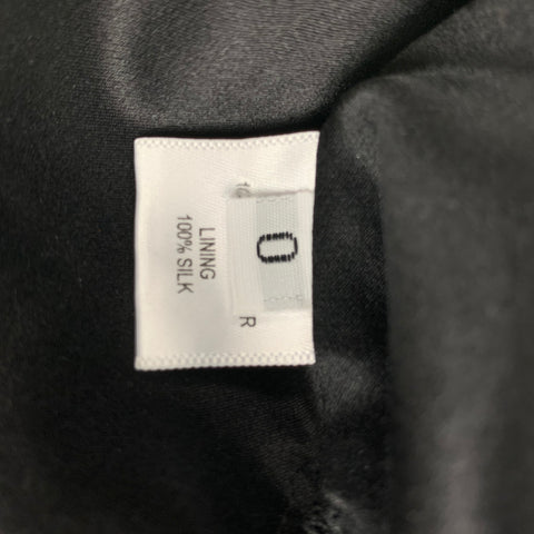 PRABAL GURUNG Size 0 Black Polyester Sequined Draped Dress Top