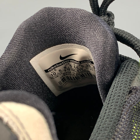 NIKE Talla 10.5 Zapatillas Air Max 95 Gris Neón Verde Materiales Mixtos