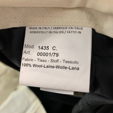 PAUL SMITH Size 38 Navy Wool Notch Lapel Suit