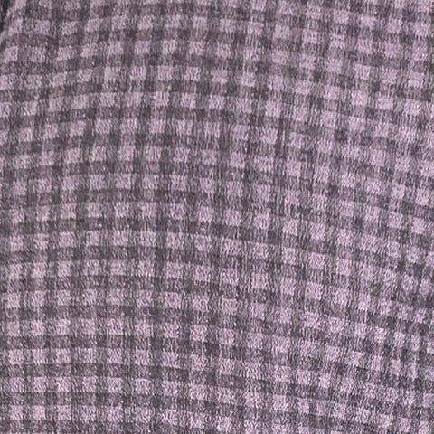 TED BAKER Size M Purple Black Checkered Cotton Long Sleeve Shirt