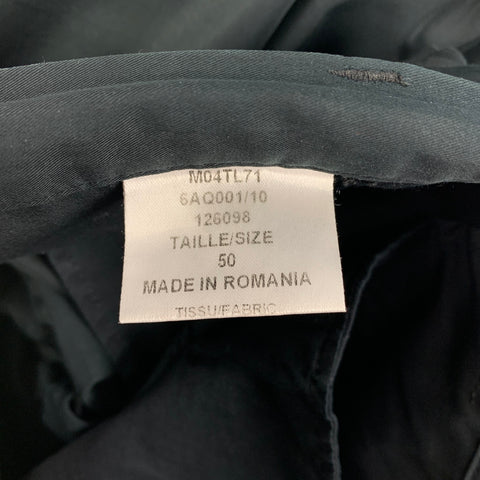 LANVIN Size 34 Navy Cotton Slim Fit Casual Pants