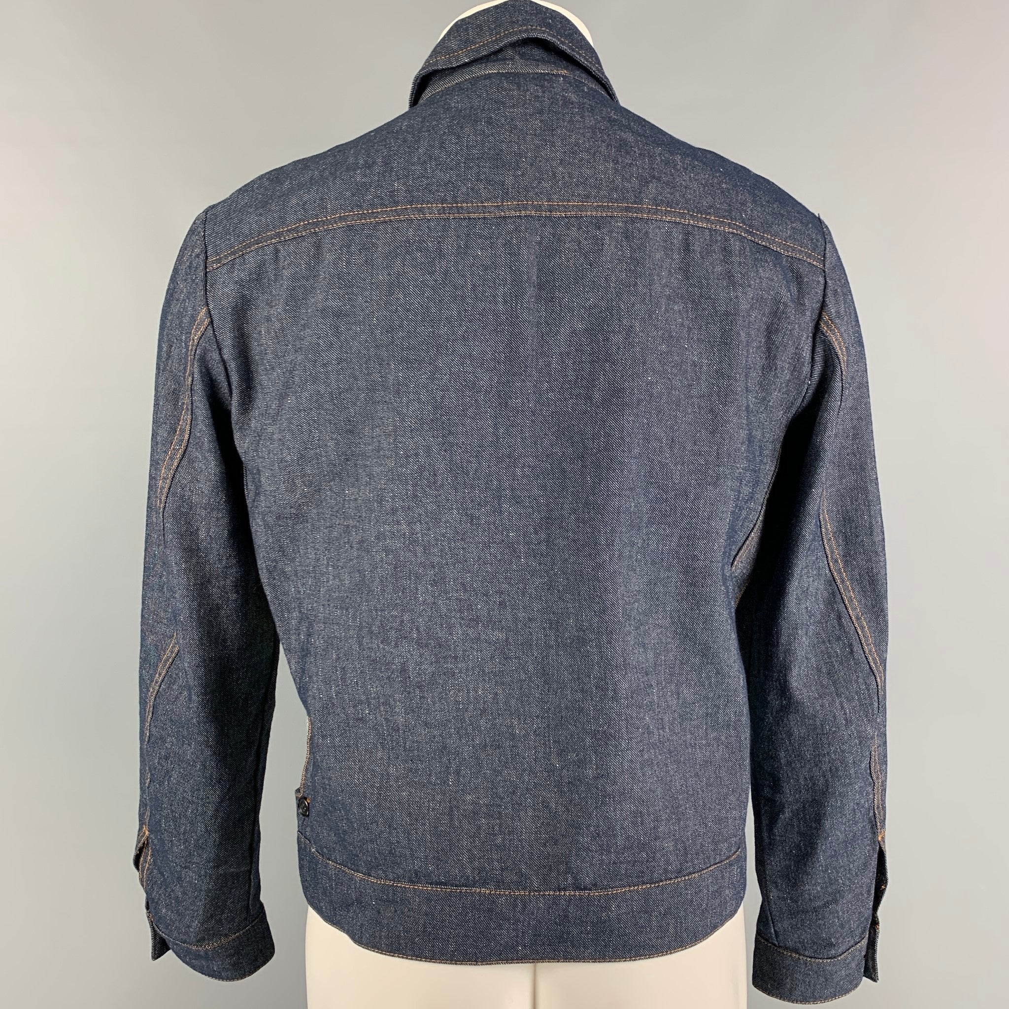 WALTER VAN BEIRENDONCK FW 16 Woest Collection Size XS Indigo Multi