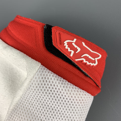 ALEXANDER WANG Size M Blue & Red Polyamide Blend Gloves