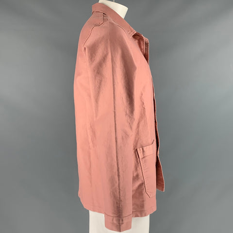 LE MONT ST.MICHEL Taille 48 Veste Coton Sorbet Orange