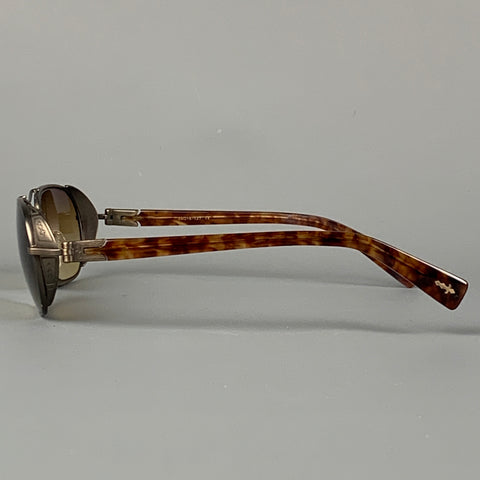 MATSUDA Tortoise Shell Metal Prescription Sunglasses