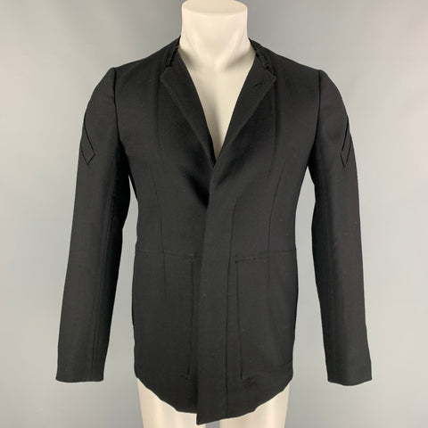 TAKAHIROMOIYASHITA Size 42 Black Wool The Soloist Jacket