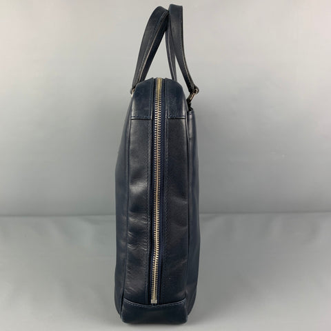 PORTER YOSHIDA & Co. Navy Leather Travel Bag