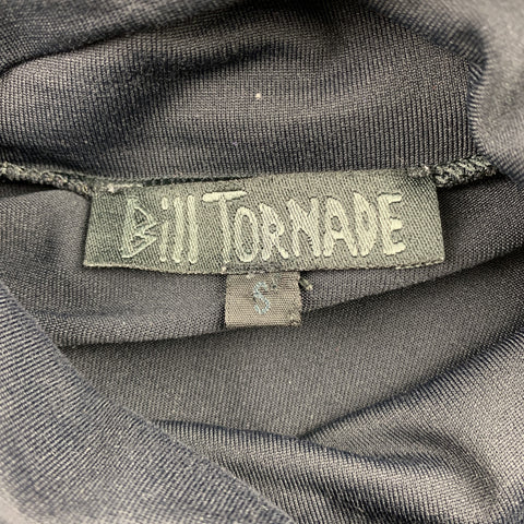 BILL TORNADE Size S Black & Charcoal Color Block Polyamide Pullover