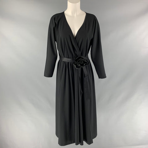 marc jacobs dress black Marc Jacobs Seamed Up Satin Dress in Black, Size 2