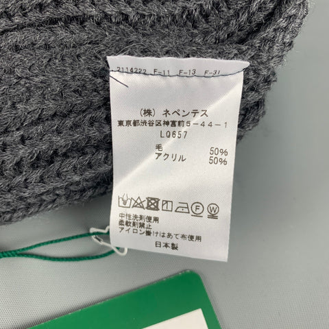 SOUTH 2 WEST 8 Grey Knitted Wool/acrylic Hats