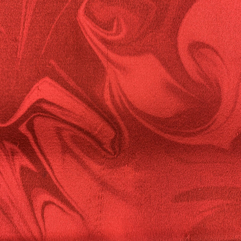 GUCCI by TOM FORD Smoke Print Red Long Silk Scarf