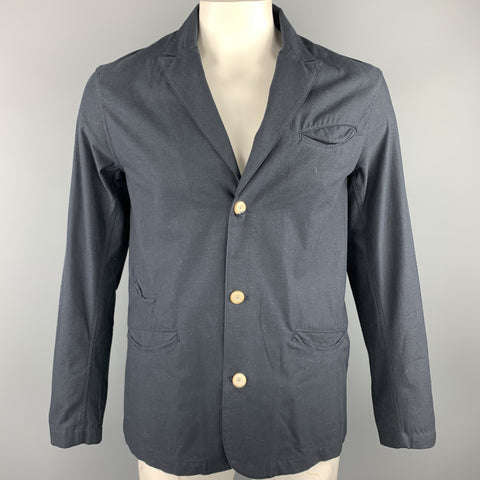 THE LOST EXPLORER Size 42 Navy Cotton Sport Coat