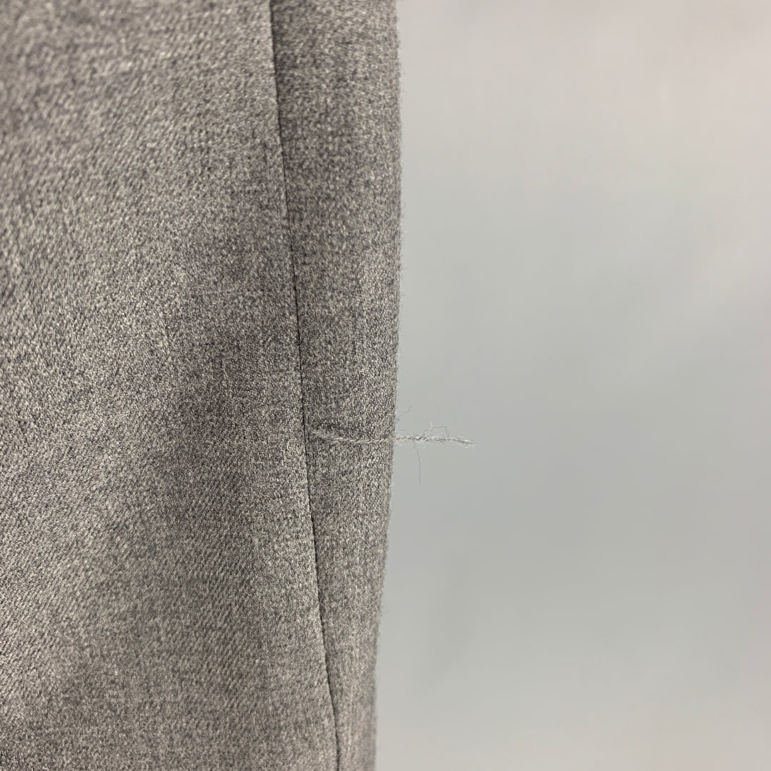 THOM BROWNE Size 40 Grey Tweed 3 button Sport Coat