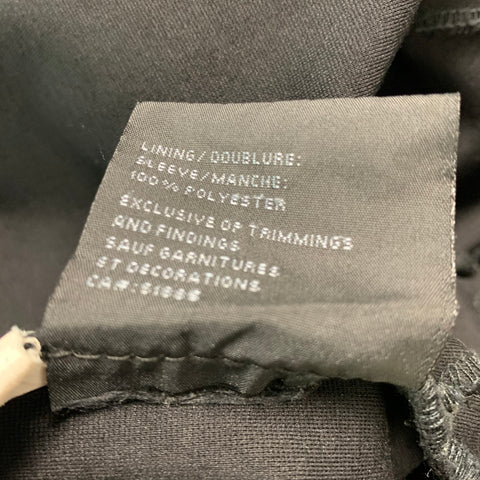 BOD & CHRISTENSEN Size S Black Rayon Blend Jacket