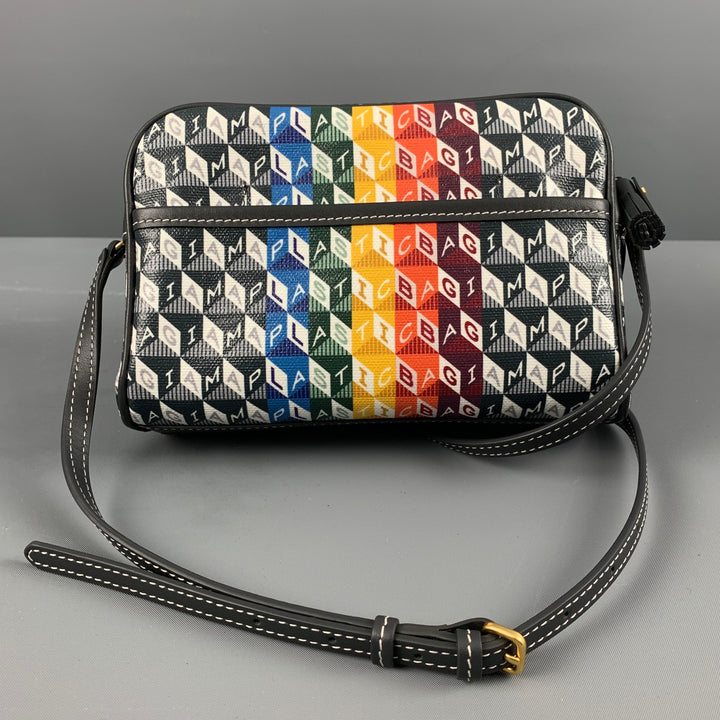 ANYA HINDMARCH Grey Multi-Color Cross Body Handbag