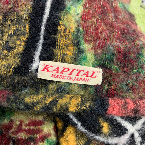 KAPITAL Multi-Color Woven Scarf