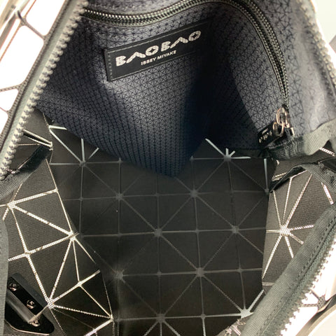 ISSEY MIYAKE BAO BAO White Black Geometric Acetate Tote Bag